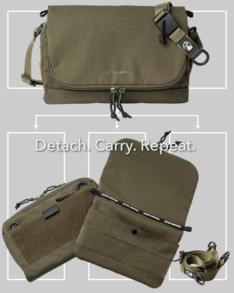 INTER DEPEND Node One | Modular Bag - 極簡極致・多功能機能包