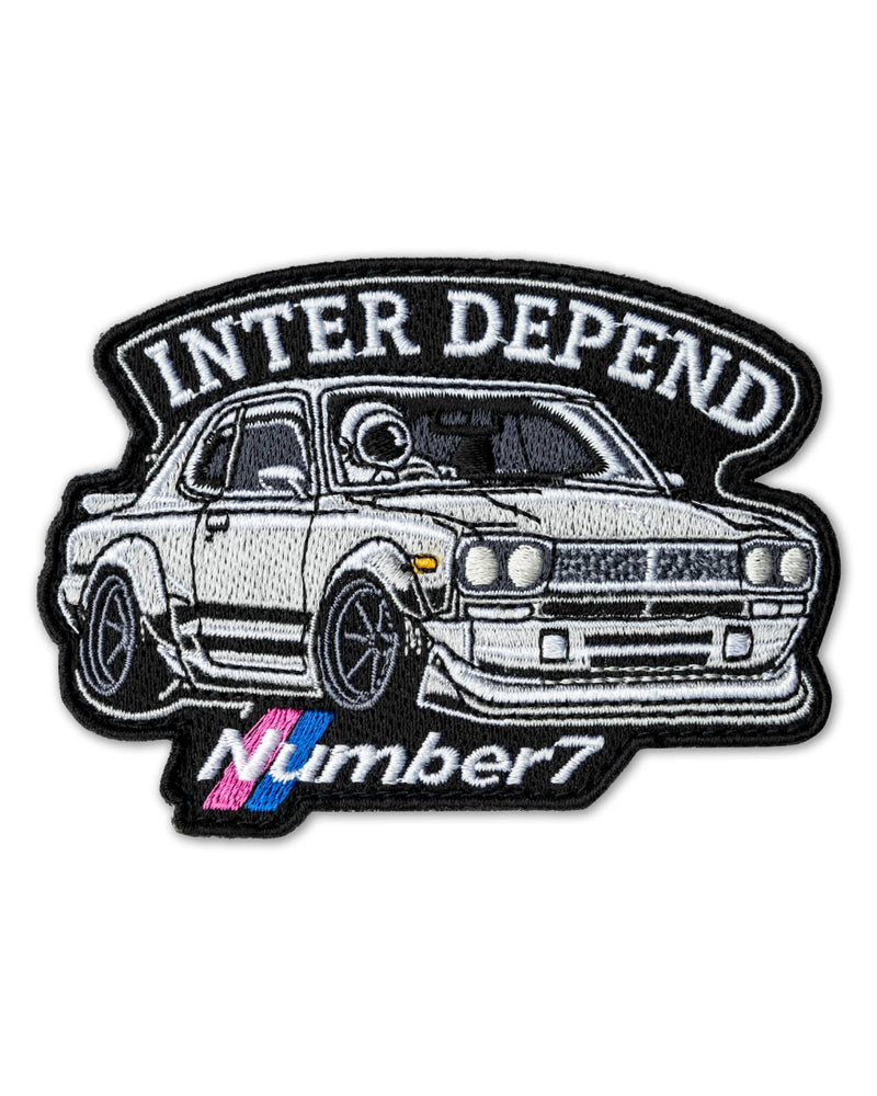INTER DEPEND × Number7 コラボレーションワッペン
