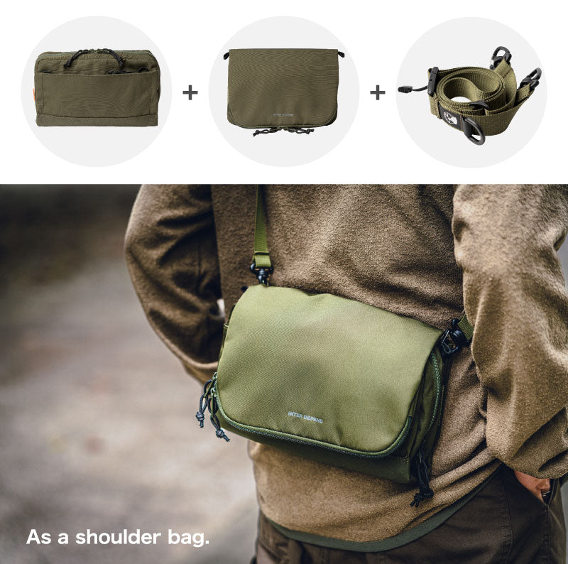 As a shoulder bag