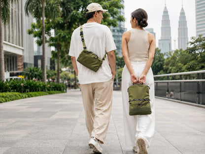INTER DEPEND Node One | Modular Everyday Bag - Sleek & Functional　（MY)