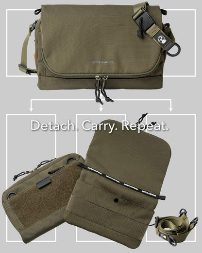 INTER DEPEND Node One | Minimalist Sling Bag - Designed in Japan (en)