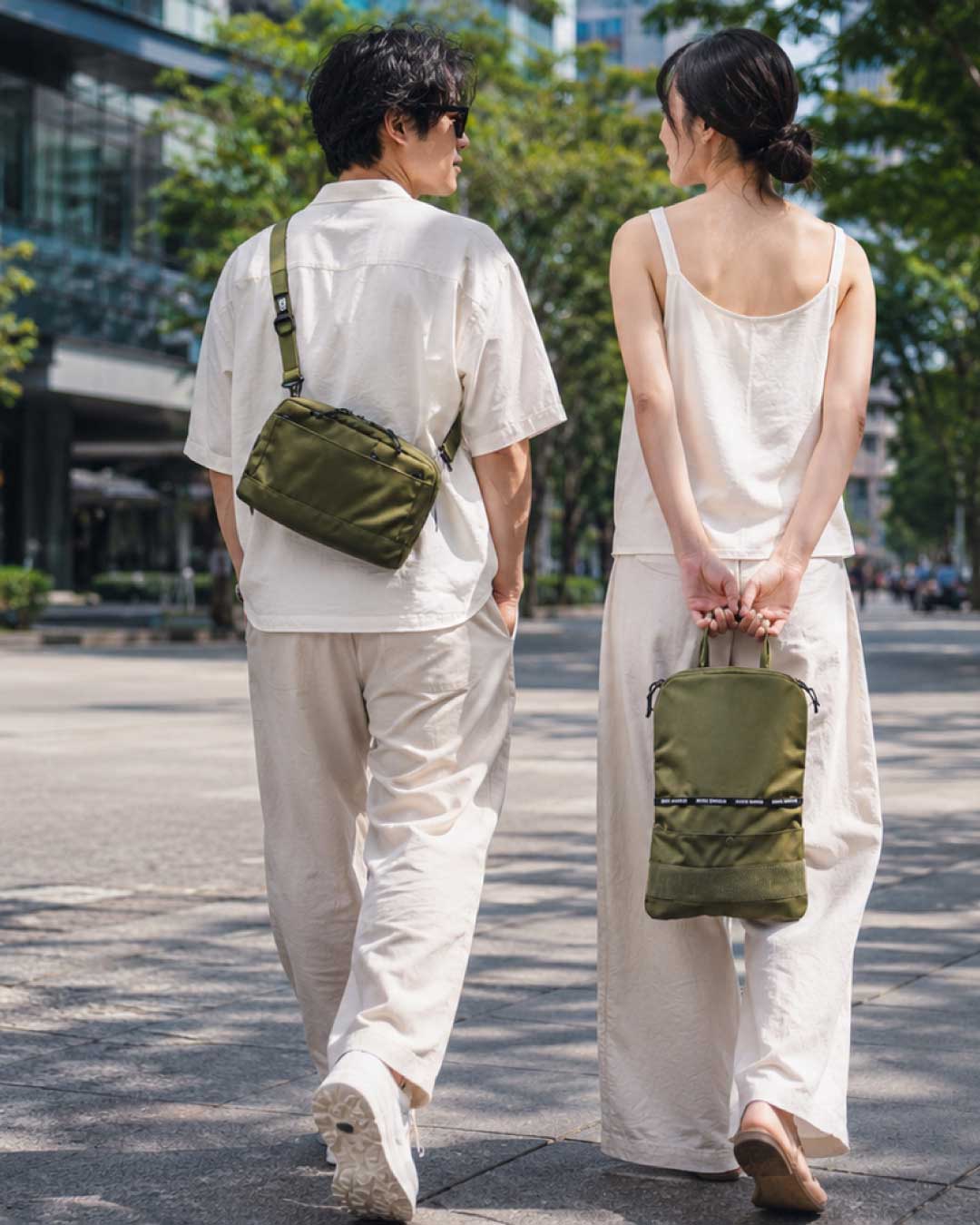 INTER DEPEND Node One | Minimalist Sling Bag - Designed in Japan (sg)