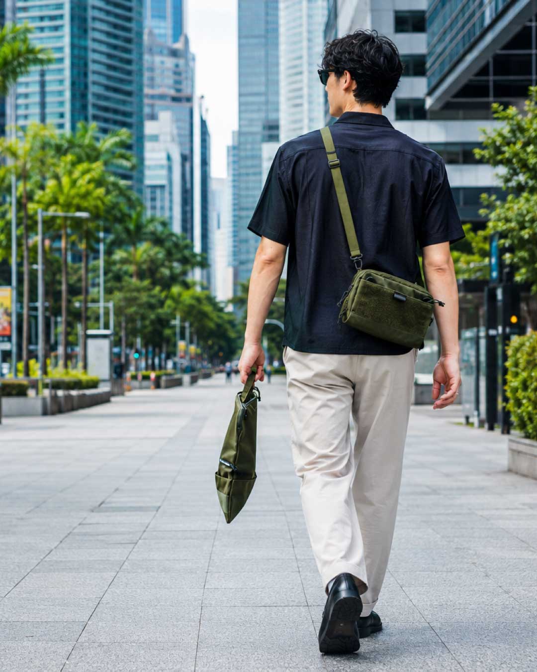 INTER DEPEND Node One | Minimalist Sling Bag - Designed in Japan (en)
