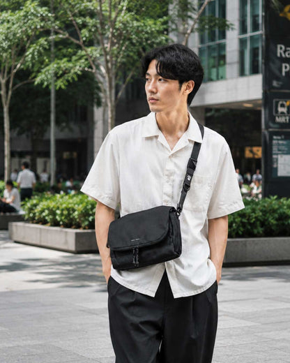 INTER DEPEND Node One | Minimalist Sling Bag - Designed in Japan (sg)