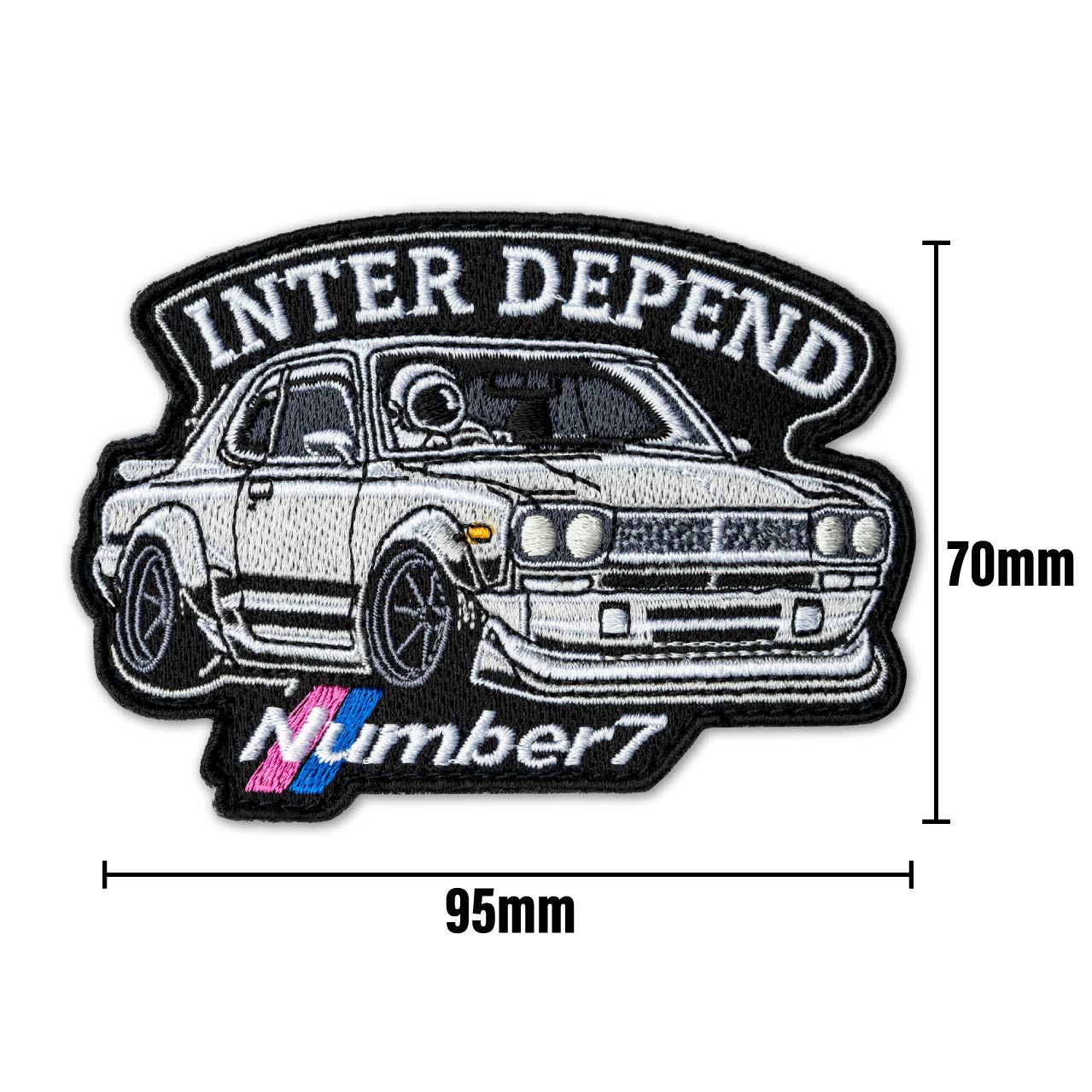 INTER DEPEND × Number7 Collaboration Patch